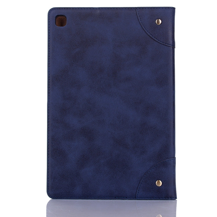 For Samsung Galaxy Tab A7 Lite T220/T225 Retro Leather Tablet Case(Blue) - Tab A7 Lite T220 / T225 by buy2fix | Online Shopping UK | buy2fix