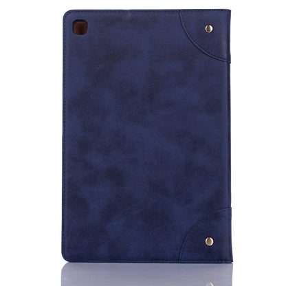 For Samsung Galaxy Tab A7 Lite T220/T225 Retro Leather Tablet Case(Blue) - Tab A7 Lite T220 / T225 by buy2fix | Online Shopping UK | buy2fix