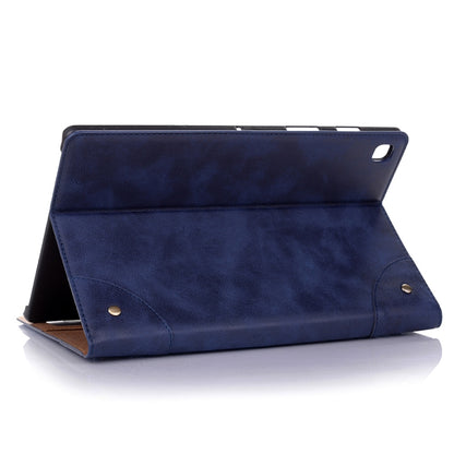 For Samsung Galaxy Tab A7 Lite T220/T225 Retro Leather Tablet Case(Blue) - Tab A7 Lite T220 / T225 by buy2fix | Online Shopping UK | buy2fix