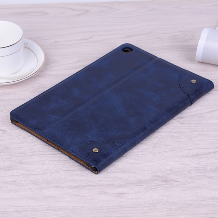For Samsung Galaxy Tab A7 Lite T220/T225 Retro Leather Tablet Case(Blue) - Tab A7 Lite T220 / T225 by buy2fix | Online Shopping UK | buy2fix