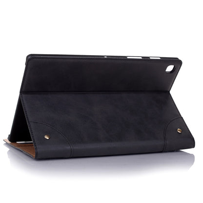 For Samsung Galaxy Tab A7 Lite T220/T225 Retro Leather Tablet Case(Black) - Tab A7 Lite T220 / T225 by buy2fix | Online Shopping UK | buy2fix