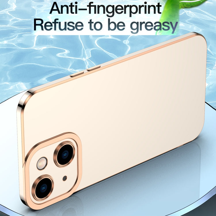 For iPhone 13 Pro 6D Electroplated TPU Phone Case (White) - iPhone 13 Pro Cases by buy2fix | Online Shopping UK | buy2fix