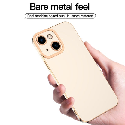For iPhone 13 Pro 6D Electroplated TPU Phone Case (White) - iPhone 13 Pro Cases by buy2fix | Online Shopping UK | buy2fix