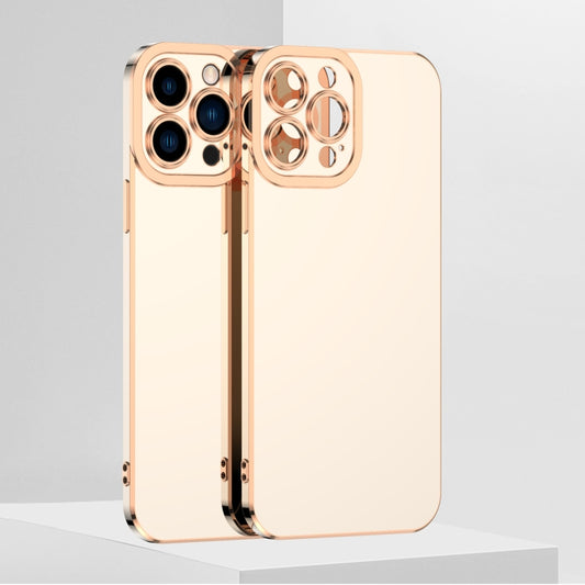 For iPhone 11 Pro Max 6D Electroplated TPU Phone Case (White) - iPhone 11 Pro Max Cases by buy2fix | Online Shopping UK | buy2fix