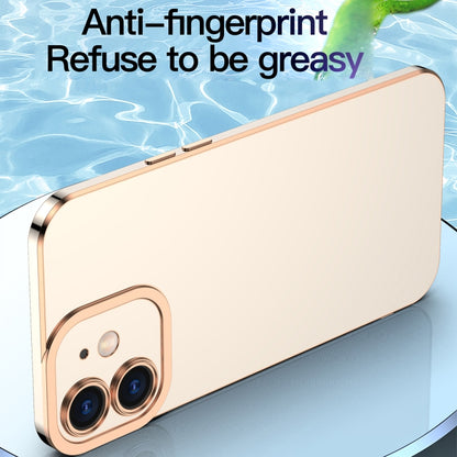 For iPhone 11 Pro Max 6D Electroplated TPU Phone Case (White) - iPhone 11 Pro Max Cases by buy2fix | Online Shopping UK | buy2fix