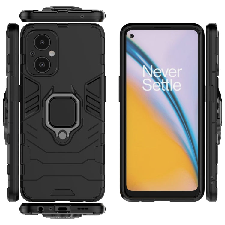 For OnePlus Nord N20 5G PC + TPU Shockproof Phone Case(Black) - OnePlus Cases by buy2fix | Online Shopping UK | buy2fix