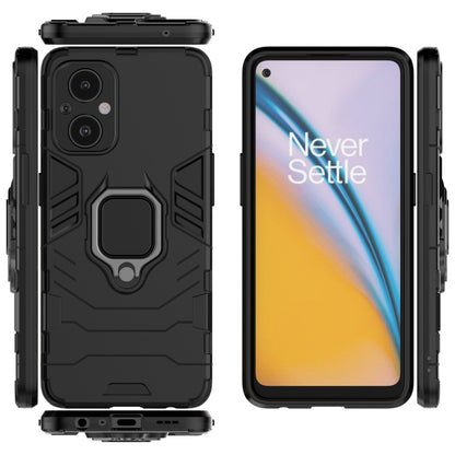 For OnePlus Nord N20 5G PC + TPU Shockproof Phone Case(Black) - OnePlus Cases by buy2fix | Online Shopping UK | buy2fix