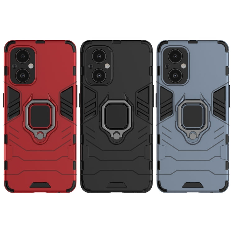 For OnePlus Nord N20 5G PC + TPU Shockproof Phone Case(Black) - OnePlus Cases by buy2fix | Online Shopping UK | buy2fix