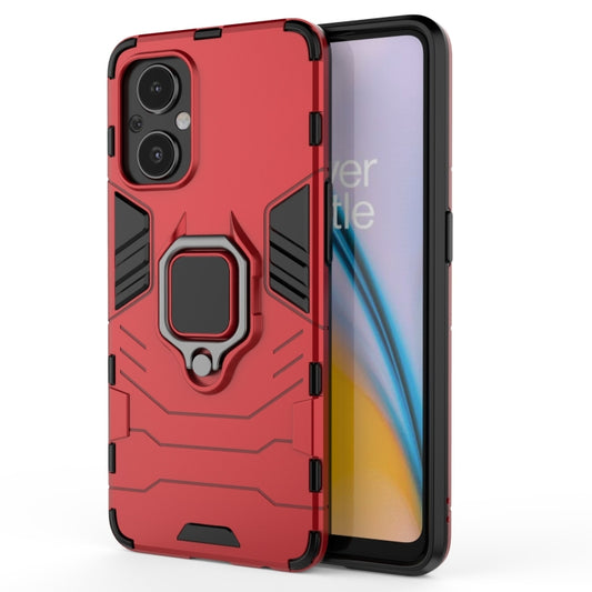 For OnePlus Nord N20 5G PC + TPU Shockproof Phone Case(Red) - OnePlus Cases by buy2fix | Online Shopping UK | buy2fix