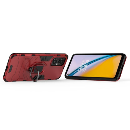 For OnePlus Nord N20 5G PC + TPU Shockproof Phone Case(Red) - OnePlus Cases by buy2fix | Online Shopping UK | buy2fix