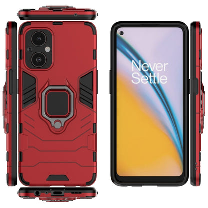 For OnePlus Nord N20 5G PC + TPU Shockproof Phone Case(Red) - OnePlus Cases by buy2fix | Online Shopping UK | buy2fix