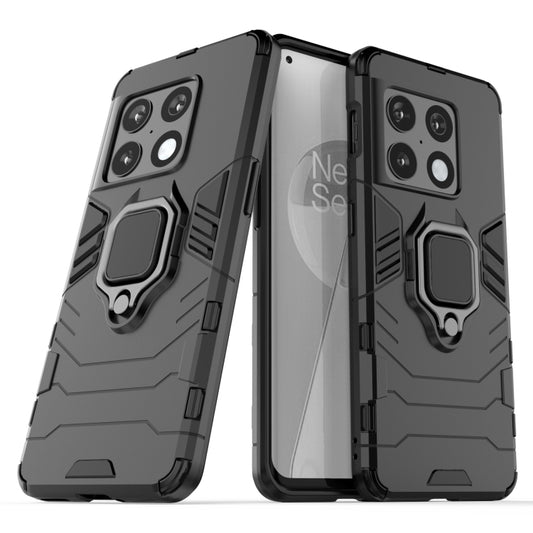 For OnePlus 10 Pro 5G PC + TPU Shockproof Phone Case(Black) - OnePlus Cases by buy2fix | Online Shopping UK | buy2fix