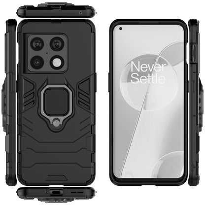 For OnePlus 10 Pro 5G PC + TPU Shockproof Phone Case(Black) - OnePlus Cases by buy2fix | Online Shopping UK | buy2fix