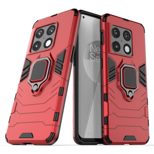 For OnePlus 10 Pro 5G PC + TPU Shockproof Phone Case(Red) - OnePlus Cases by buy2fix | Online Shopping UK | buy2fix