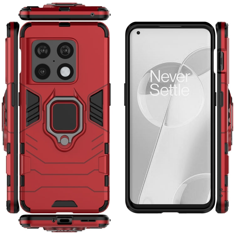For OnePlus 10 Pro 5G PC + TPU Shockproof Phone Case(Red) - OnePlus Cases by buy2fix | Online Shopping UK | buy2fix