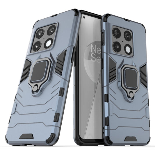 For OnePlus 10 Pro 5G PC + TPU Shockproof Phone Case(Navy Blue) - OnePlus Cases by buy2fix | Online Shopping UK | buy2fix