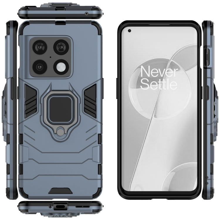 For OnePlus 10 Pro 5G PC + TPU Shockproof Phone Case(Navy Blue) - OnePlus Cases by buy2fix | Online Shopping UK | buy2fix