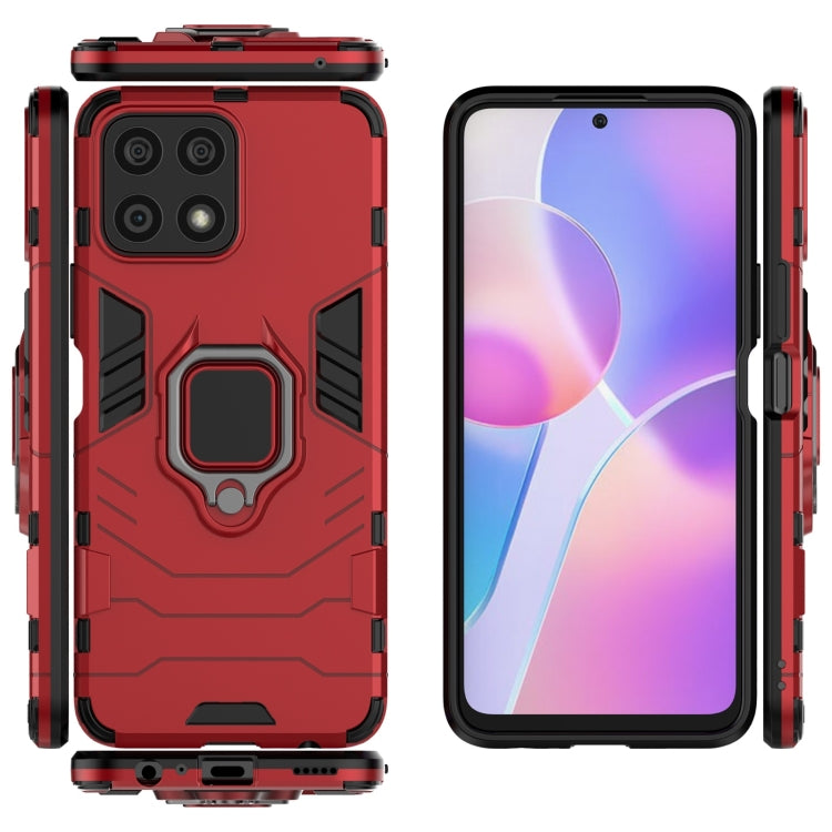 For Honor X30i PC + TPU Shockproof Phone Case(Red) - Honor Cases by buy2fix | Online Shopping UK | buy2fix