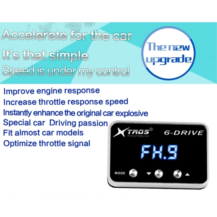 For Mitsubishi Lancer 2008- TROS TS-6Drive Potent Booster Electronic Throttle Controller - Car Modification by TROS | Online Shopping UK | buy2fix