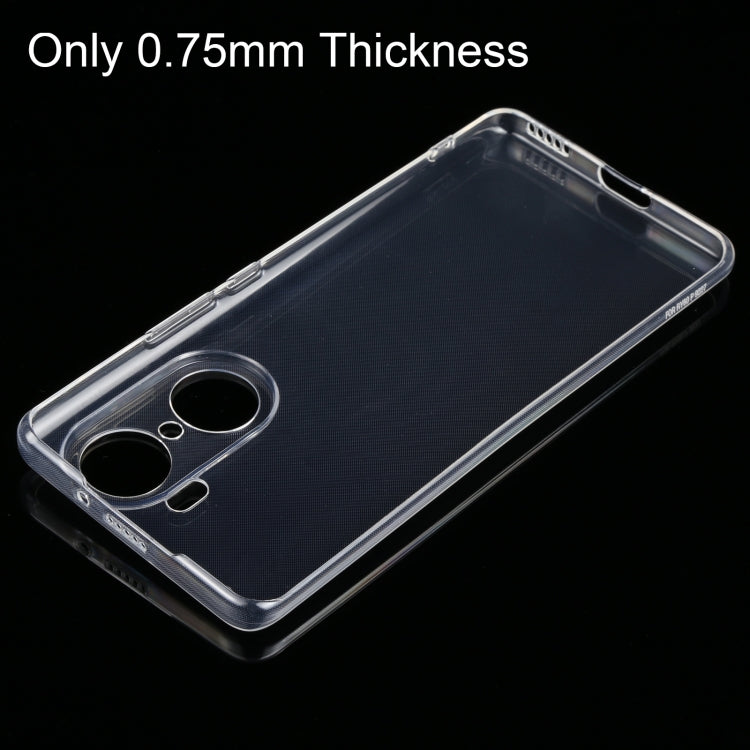 For Honor 60 Pro 0.75mm Ultra-thin Transparent TPU Soft Phone Case - Honor Cases by buy2fix | Online Shopping UK | buy2fix