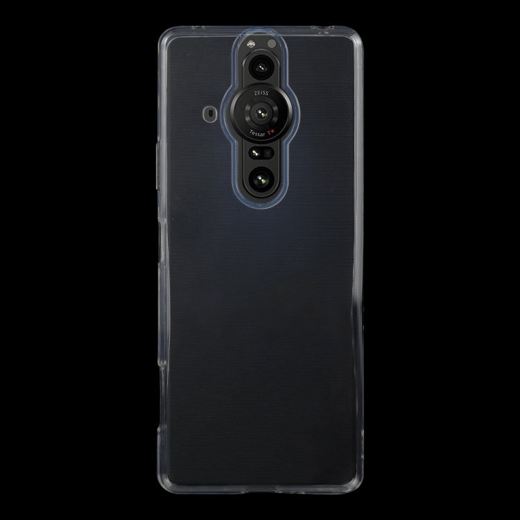 For Sony Xperia Pro-I 0.75mm Ultra-thin Transparent TPU Soft Phone Case by buy2fix