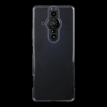For Sony Xperia Pro-I 0.75mm Ultra-thin Transparent TPU Soft Phone Case by buy2fix