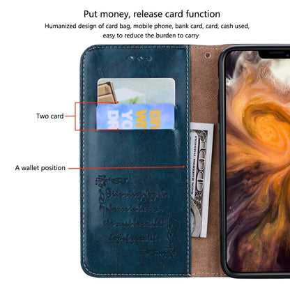 For Samsung Galaxy S22 Ultra 5G Oil Wax Texture Leather Phone Case(Black) - Galaxy S22 Ultra 5G Cases by buy2fix | Online Shopping UK | buy2fix