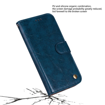 For Samsung Galaxy S22 Ultra 5G Oil Wax Texture Leather Phone Case(Black) - Galaxy S22 Ultra 5G Cases by buy2fix | Online Shopping UK | buy2fix