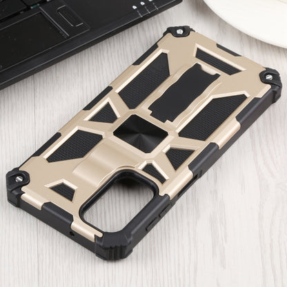 Shockproof TPU + PC Magnetic Protective Phone Case For Samsung Galaxy A13 4G/Galaxy A13 5G /Galaxy A13 Lite/Galaxy A04/Galaxy A04S/Galaxy A04E 4G (Gold) by buy2fix