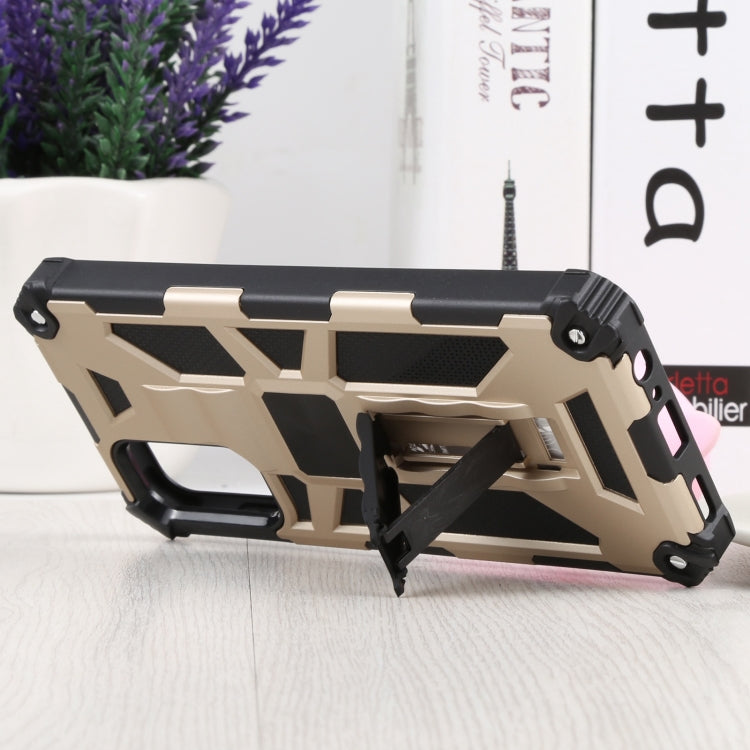 Shockproof TPU + PC Magnetic Protective Phone Case For Samsung Galaxy A13 4G/Galaxy A13 5G /Galaxy A13 Lite/Galaxy A04/Galaxy A04S/Galaxy A04E 4G (Gold) by buy2fix