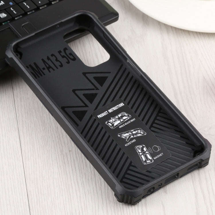 Shockproof TPU + PC Magnetic Protective Phone Case For Samsung Galaxy A13 4G/Galaxy A13 5G /Galaxy A13 Lite/Galaxy A04/Galaxy A04S/Galaxy A04E 4G(Blue) by buy2fix