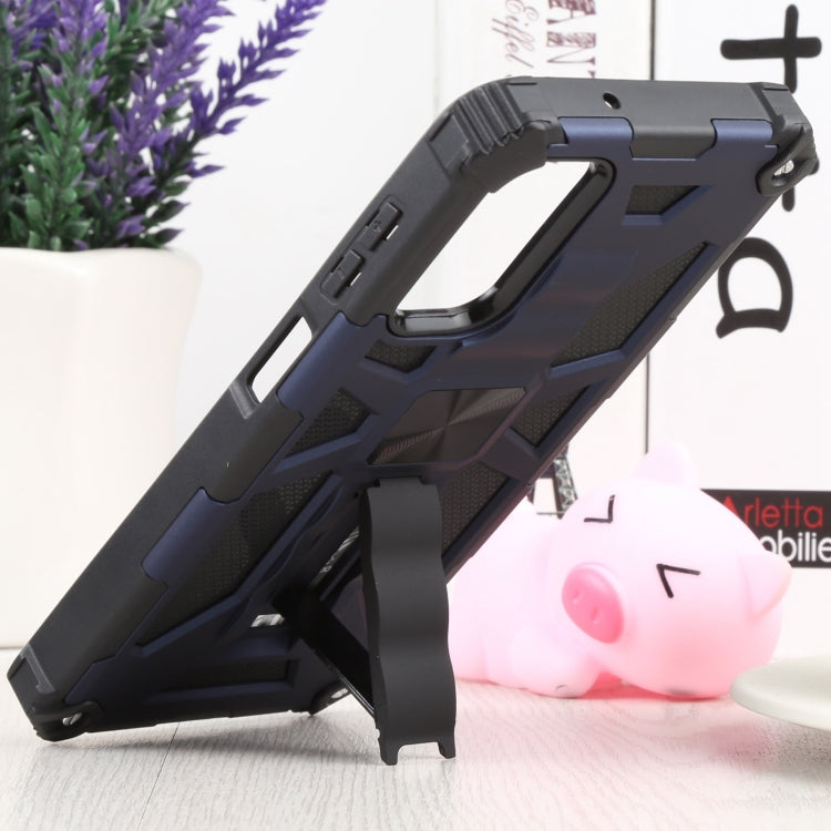 Shockproof TPU + PC Magnetic Protective Phone Case For Samsung Galaxy A13 4G/Galaxy A13 5G /Galaxy A13 Lite/Galaxy A04/Galaxy A04S/Galaxy A04E 4G(Blue) by buy2fix