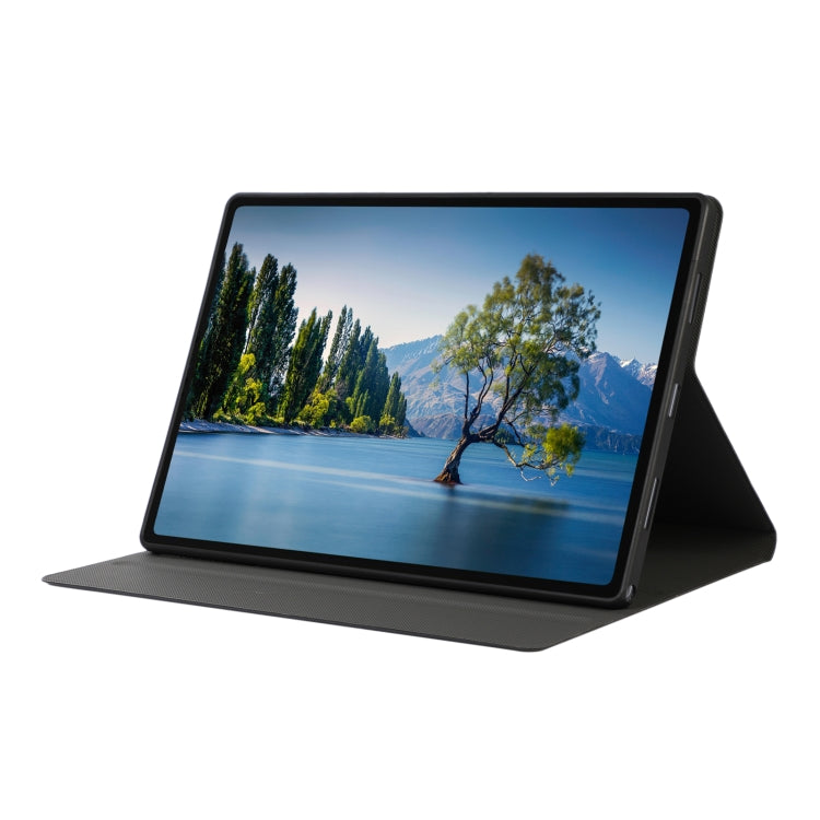 For Samsung Galaxy Tab A8 Voltage Craft Texture TPU Horizontal Flip Tablet Case(Black) - Other Galaxy Tab PC by buy2fix | Online Shopping UK | buy2fix