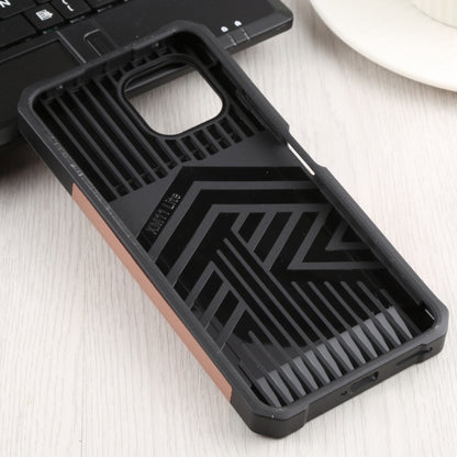 For Xiaomi Mi 11 Lite Sliding Camera Cover Design PC + TPU Shockproof Phone Case with Ring Holder & Card Slot(Rose Gold) - Xiaomi Cases by buy2fix | Online Shopping UK | buy2fix
