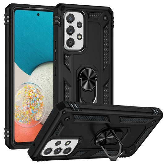For Samsung Galaxy A53 5G Shockproof TPU + PC Phone Case(Black) - Galaxy Phone Cases by buy2fix | Online Shopping UK | buy2fix