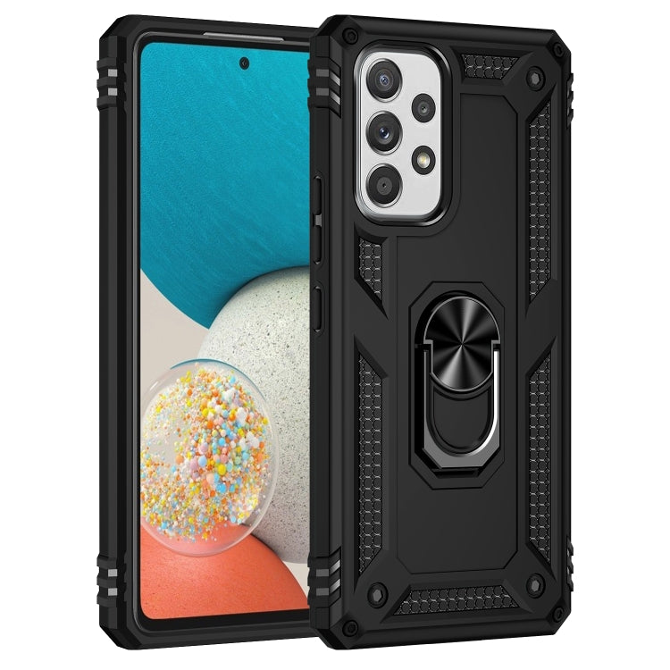 For Samsung Galaxy A53 5G Shockproof TPU + PC Phone Case(Black) - Galaxy Phone Cases by buy2fix | Online Shopping UK | buy2fix