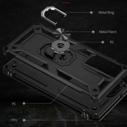 For Samsung Galaxy A53 5G Shockproof TPU + PC Phone Case(Black) - Galaxy Phone Cases by buy2fix | Online Shopping UK | buy2fix