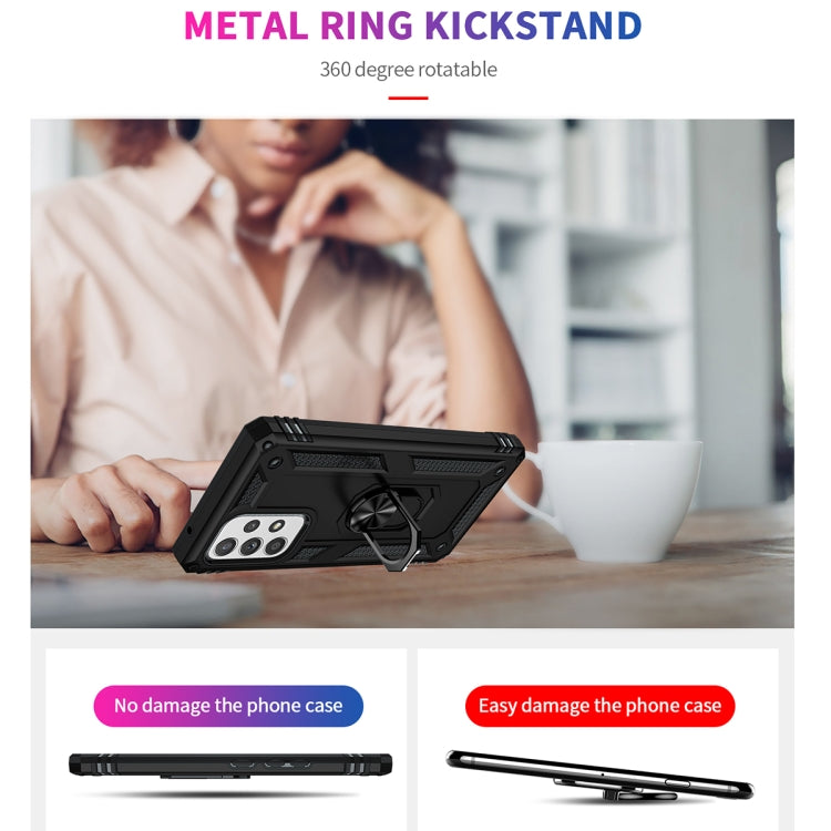 For Samsung Galaxy A53 5G Shockproof TPU + PC Phone Case(Black) - Galaxy Phone Cases by buy2fix | Online Shopping UK | buy2fix