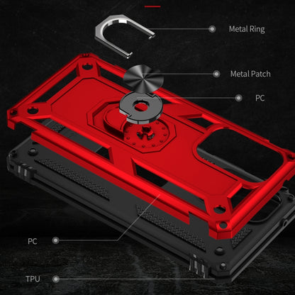 For Samsung Galaxy A53 5G Shockproof TPU + PC Phone Case(Red) by buy2fix