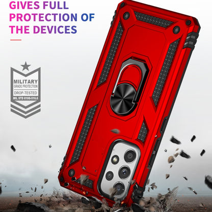 For Samsung Galaxy A53 5G Shockproof TPU + PC Phone Case(Red) by buy2fix