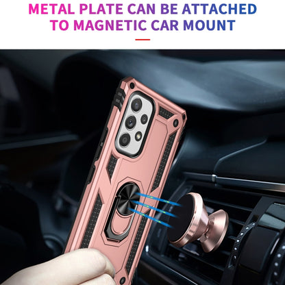 For Samsung Galaxy A53 5G Shockproof TPU + PC Phone Case(Rose Gold) by buy2fix