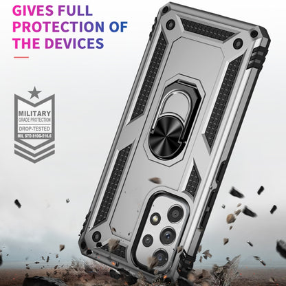 For Samsung Galaxy A53 5G Shockproof TPU + PC Phone Case(Silver) by buy2fix
