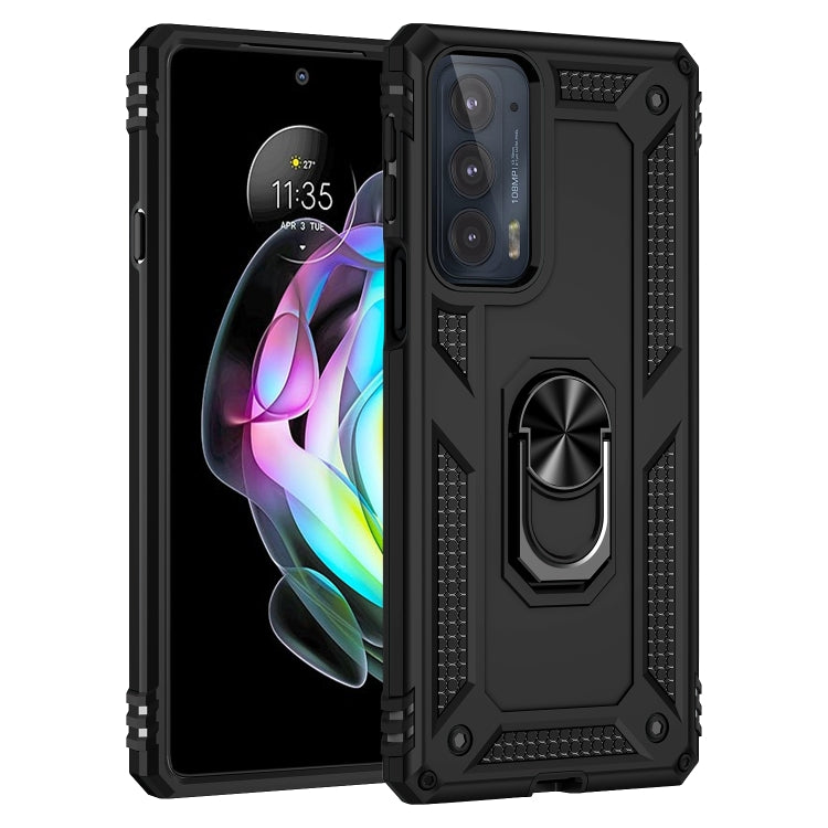 For Motorola Edge 20 Shockproof TPU + PC Phone Case(Black) - Motorola Cases by buy2fix | Online Shopping UK | buy2fix