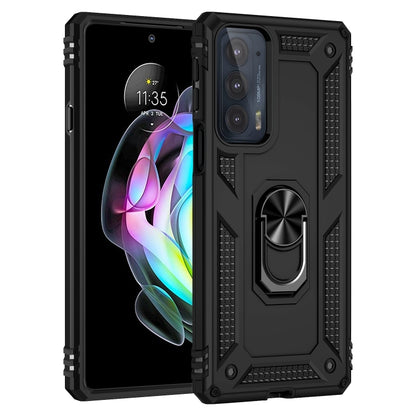 For Motorola Edge 20 Shockproof TPU + PC Phone Case(Black) - Motorola Cases by buy2fix | Online Shopping UK | buy2fix