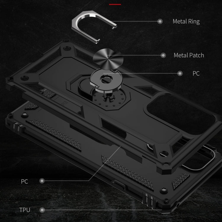 For Motorola Edge 20 Shockproof TPU + PC Phone Case(Black) - Motorola Cases by buy2fix | Online Shopping UK | buy2fix