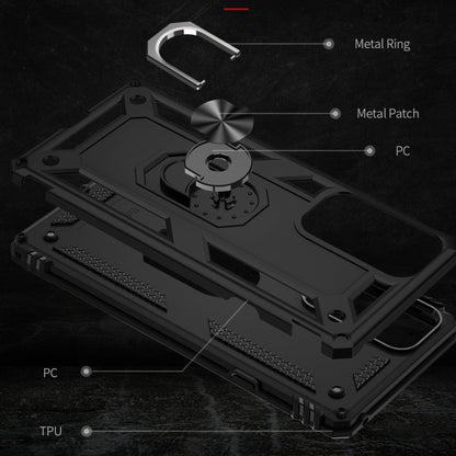 For Motorola Edge 20 Shockproof TPU + PC Phone Case(Black) - Motorola Cases by buy2fix | Online Shopping UK | buy2fix