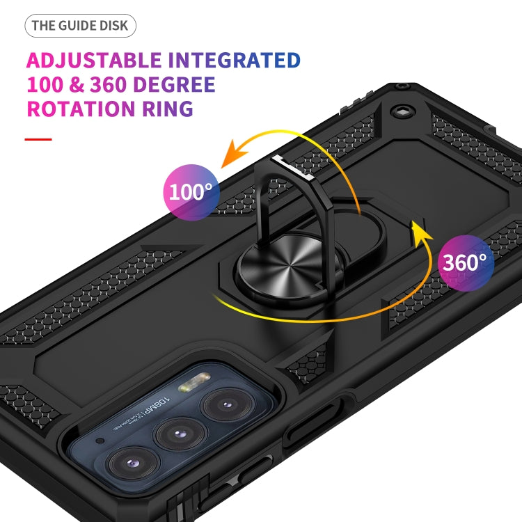 For Motorola Edge 20 Shockproof TPU + PC Phone Case(Black) - Motorola Cases by buy2fix | Online Shopping UK | buy2fix