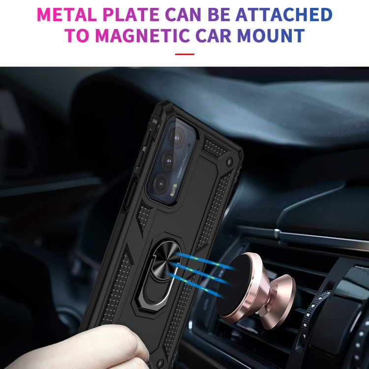 For Motorola Edge 20 Shockproof TPU + PC Phone Case(Black) - Motorola Cases by buy2fix | Online Shopping UK | buy2fix