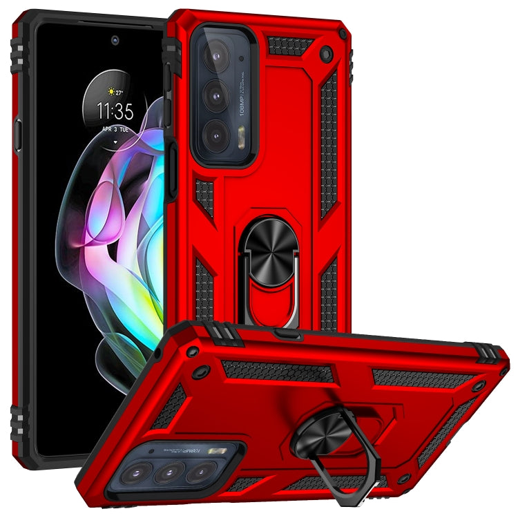 For Motorola Edge 20 Shockproof TPU + PC Phone Case(Red) - Motorola Cases by buy2fix | Online Shopping UK | buy2fix
