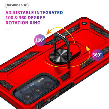 For Motorola Edge 20 Shockproof TPU + PC Phone Case(Red) - Motorola Cases by buy2fix | Online Shopping UK | buy2fix
